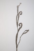 Kunsttak plant - topkwaliteit decoratie - Bruin - zijden tak - 115 cm hoog