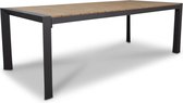 Cortona dining tuintafel | aluminium + polywood | 220x100cm