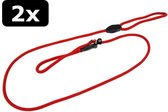 2x RETRIEVERLIJN FS ROOD 8MMX170CM