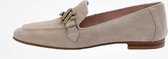 KUNOKA Carla Nubuck sand - Loafers Dames - maat 41 - Beige