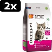 2x BIOFOOD CAT KITTEN 1,5KG