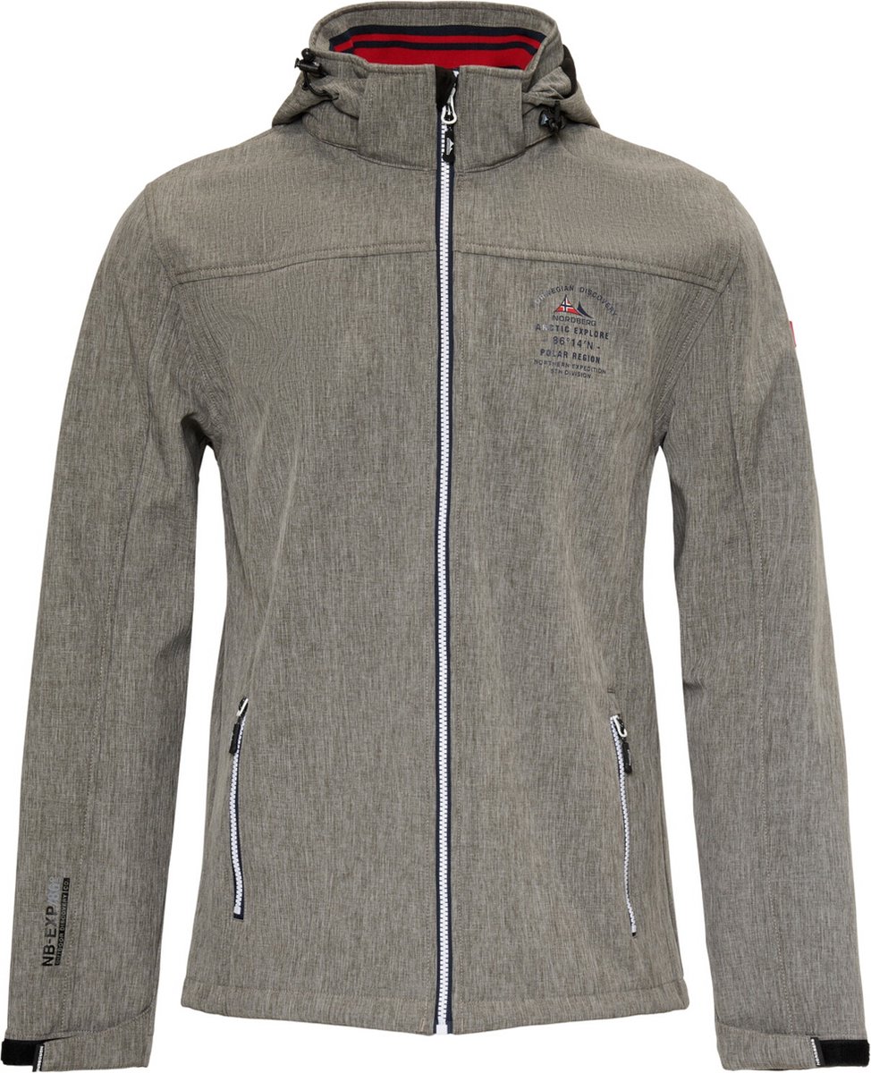 Nordberg Trond Softshell Outdoor Zomerjas Heren Dark Navy