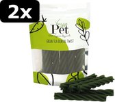 2x GREEN TEA DENTAL TWIST 100 GR