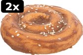 2x DENTA FUN CHEWING PIE 9CM 50ST