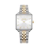 BURKER Chloe Limited Edition - Vierkant Dames Horloge - Zilver - 28 mm