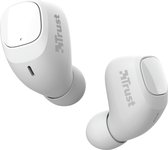 Trust Nika Compact – Volledig Draadloze Oordopjes – Bluetooth - TWS – Wit