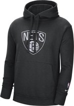 Nike NBA Brooklyn Nets Team Hoodie EZ2B7FEKW-NYN, voor een jongen, Zwart, Sweatshirt, maat: L