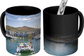 Magische Mok - Foto op Warmte Mok - Kaapstad - Zuid afrika - Boot - 350 ML - Uitdeelcadeautjes