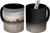 Magische Mok - Foto op Warmte Mok - Skyline - Haarlem - Water - 350 ML - Uitdeelcadeautjes
