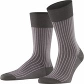 FALKE Oxford Stripe Sokken Heren 13379 - Grijs 3213 graphite Heren - 43-44