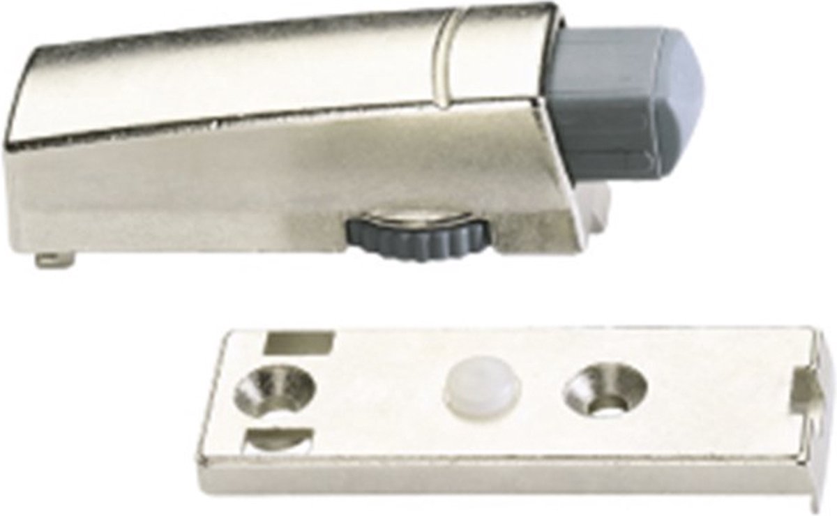 Deurdemper - Vernikkeld - Zink - Hettich - 60579 aanschroefdemper Silent System