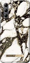 iDeal of Sweden Galaxy S21 Backcover hoesje - Fashion Case - Calacatta Golden Marble