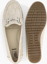 easy street Beige instapper slangenprint - Maat 39