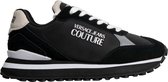 Versace Jeans Couture Fondo Spyke  Heren Sneakers - Zwart/Wit - Maat 42