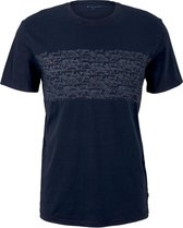 Tom Tailor T-shirt T Shirt Met Print 1030049xx10 10668 Mannen Maat - L
