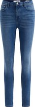 WE Fashion Dames high rise super skinny jeans met super stretch