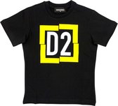 Dsquared2 Jongens T-shirt Zwart maat 140