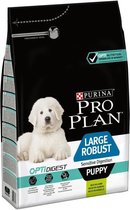 PRO PLAN Droogvoer rijk aan lamsvlees OptiDigest - Voor grote robuuste pups met een gevoelige spijsvertering - 3 kg