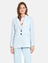 TAIFUN Dames Getailleerde blazer van soepel materiaal