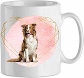 Mok Border collie 1.2| Hond| Hondenliefhebber | Cadeau| Cadeau voor hem| cadeau voor haar | Beker 31 CL