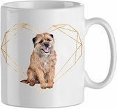 Mok Border terrier 2.3| Hond| Hondenliefhebber | Cadeau| Cadeau voor hem| cadeau voor haar | Beker 31 CL