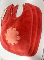 Pericles - 3 pack Slabbetje - Rood - Verstelbaar  met drukknop