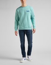 LEE WOBBLY LEE SWS MINT BLUE MENS SWEATSHIRTS XXL