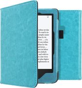 iMoshion Ereader Cover / Hoesje Geschikt voor Tolino Shine 3 - iMoshion Vegan Leather Bookcase - Lichtblauw