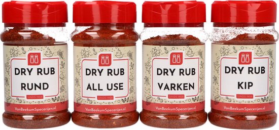 Van Beekum Specerijen - Dry Rub Pakket - 1 stuk