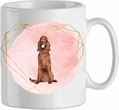 Mok Ierse setter 4.3| Hond| Hondenliefhebber | Cadeau| Cadeau voor hem| cadeau voor haar | Beker 31 CL