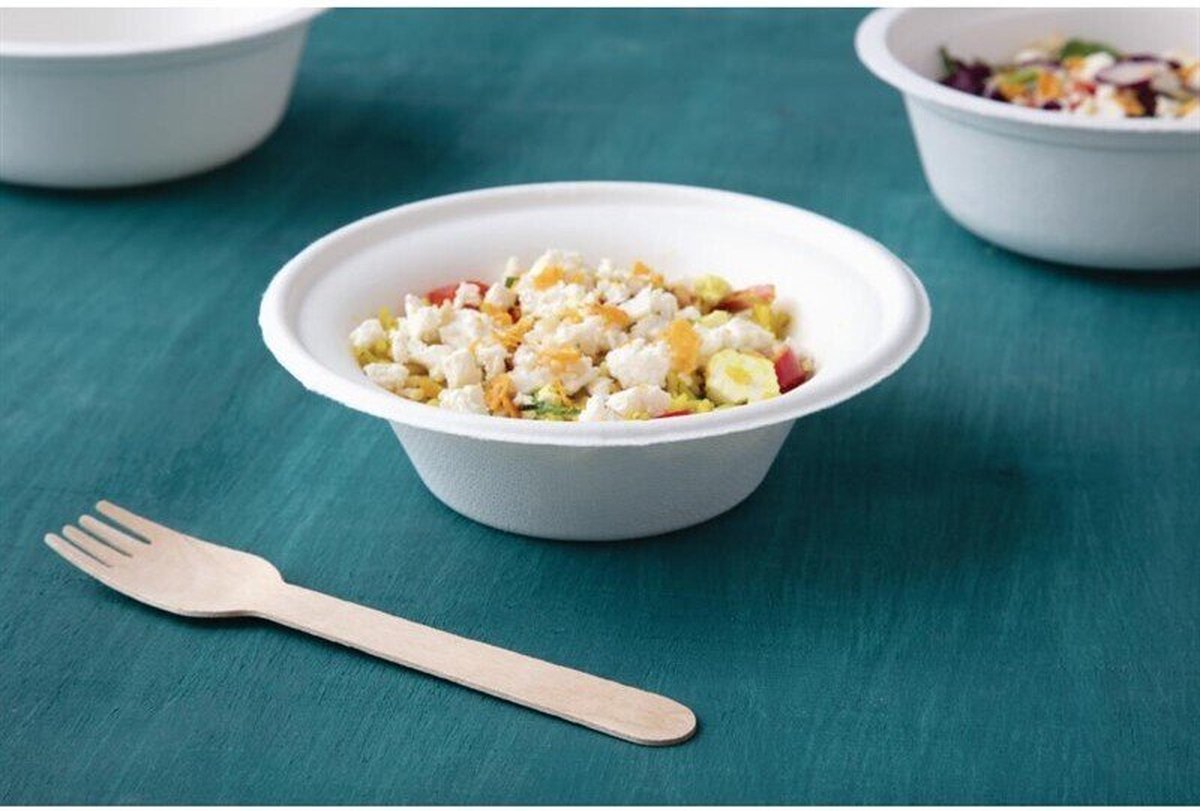 Fiesta Green Composteerbare Bagasse Kommen 15,1cm CW906