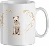 Mok Shiba Inu 2.5| Hond| Hondenliefhebber | Cadeau| Cadeau voor hem| cadeau voor haar | Beker 31 CL