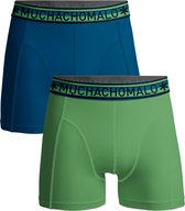 Muchachomalo-2-pack onderbroeken voor mannen-Elastisch Katoen-Boxershorts - Maat S