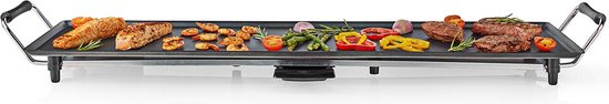 NEDIS Zürrichberg ZBP7628 1800W elektromos grill lap 90 cm, beltéri