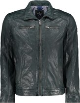 DNR Jas Leather Jacket 52273 Green Ocean 673 Mannen Maat - 52