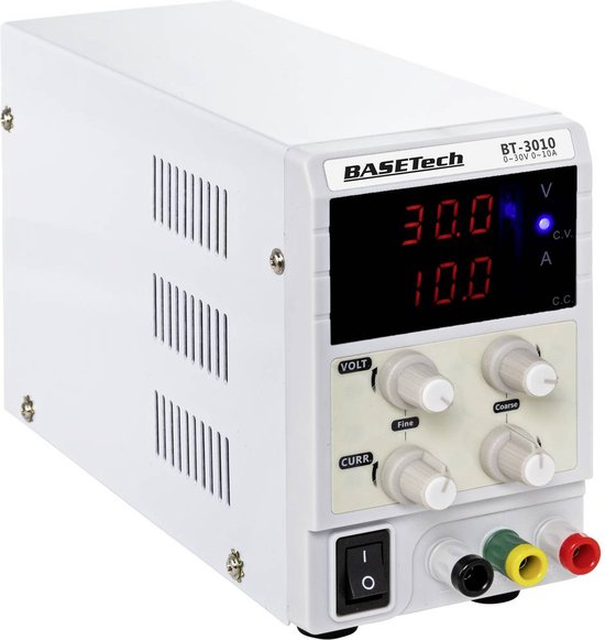 Velleman ps3010 labvoeding regelbaar 0 - 30 v-dc 0 - 10 a 300 w aantal uitgangen 1 x kopen? | Korting tot 35