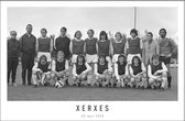 Xerxes '72 - Walljar - Wanddecoratie - Zwart wit poster ingelijst
