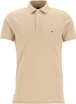 Tommy Hilfiger 1985 Slim Fit polo - Clayed Pebble -  Maat: M