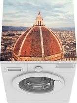 Wasmachine beschermer mat - Florence - Koepel - Italië - Breedte 60 cm x hoogte 60 cm