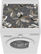 Wasmachine beschermer mat - Vogel - Patroon - Wolken - Breedte 55 cm x hoogte 45 cm