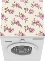 Wasmachine beschermer mat - Rozen - Patronen - Vintage - Breedte 60 cm x hoogte 60 cm