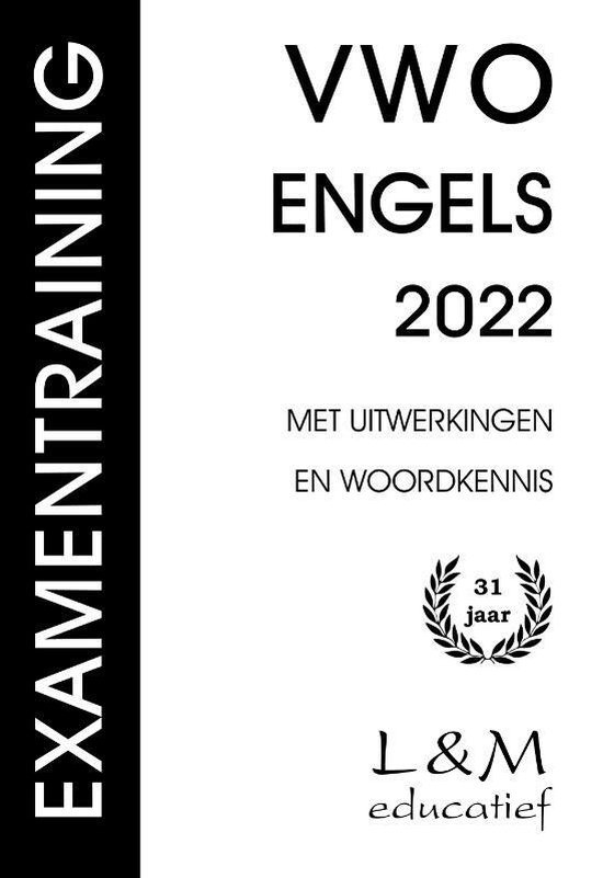 Foto: Examentraining vwo engels 2022