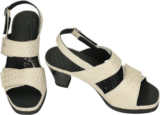 Vital -Dames - off-white-crÈme-ivoor - sandalen - maat 38 | bol.com