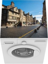 Wasmachine beschermer mat - architectuur van de Royal Mile in Edinburgh - Breedte 60 cm x hoogte 60 cm