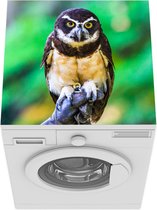 Wasmachine beschermer mat - De kleuren van de briluil - Breedte 60 cm x hoogte 60 cm