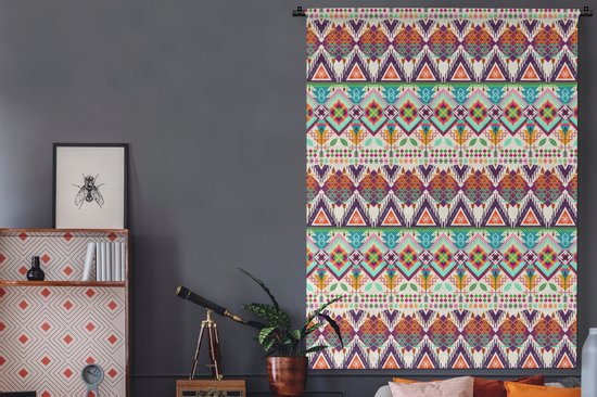Tapisserie - Tapisserie - Aztèques - Amérique du Sud - Motifs - 150x200 cm - Tapisserie
