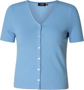 YESTA Jetske Jersey Shirt - Cornflower Blue - maat 3(52)
