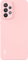 IMAK Slim-Fit TPU Back Cover - Samsung Galaxy A33 Hoesje - Pink