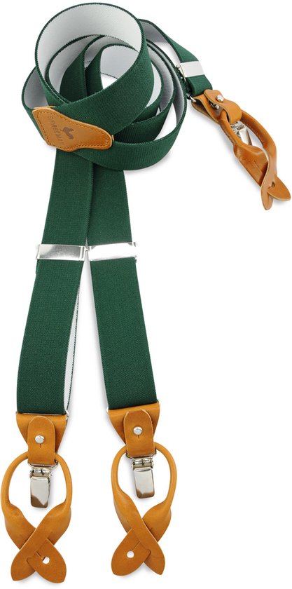 Sir Redman - pack combiné bretelles - Green Fundamental - vert bouteille