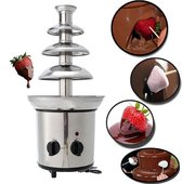 Cocina Chocoladefontein - Belgische Chocholade Fontein - Smeltchocolade Elektrisch - Chocoladefondue Automatisch - 4 tiers